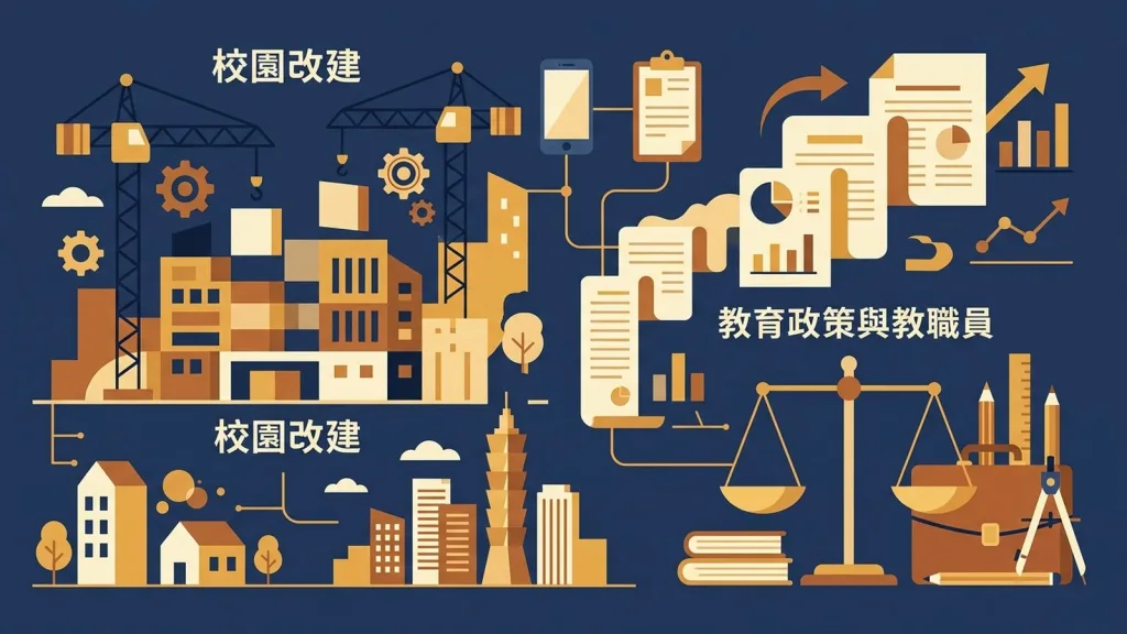 台北市推動校舍改建與教育資源調整：仁愛國中動工及教職員工作條件解析